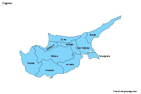 Sample Maps for Cyprus (blue)