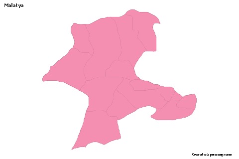 Sample Maps for Malatya (pink,outline)
