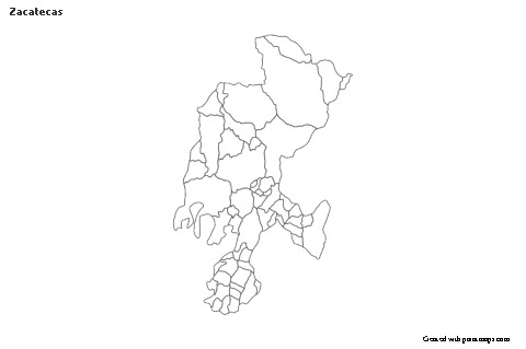 Sample Maps for Zacatecas (black-white)