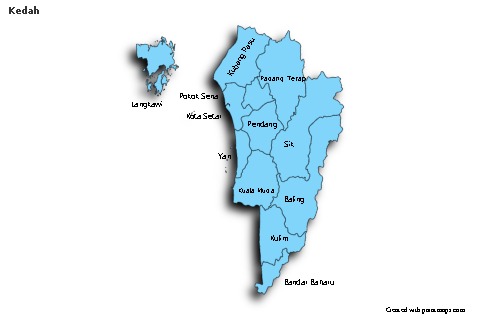 Sample Maps for Kedah (blue,shadowy)