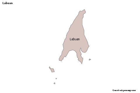 Sample Maps for Labuan (colored)
