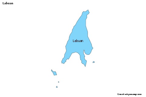 Sample Maps for Labuan (blue)
