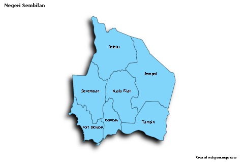Sample Maps for Negeri Sembilan (blue,shadowy)