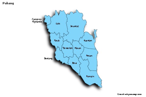 Sample Maps for Pahang (blue,shadowy)