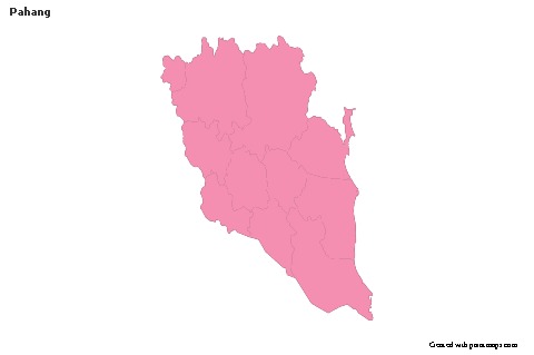 Sample Maps for Pahang (pink,outline)
