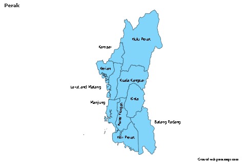 Sample Maps for Perak (blue)