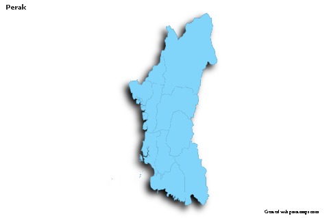 Sample Maps for Perak (blue,outline,shadowy)