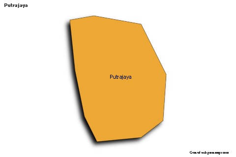 Sample Maps for Putrajaya (colored,shadowy)