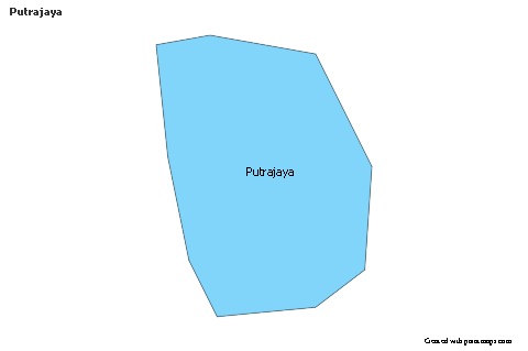 Sample Maps for Putrajaya (blue)
