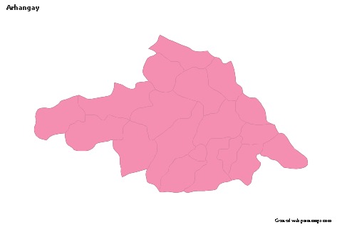 Contoh Peta untuk Arhangay (merah jambu,garis besar)