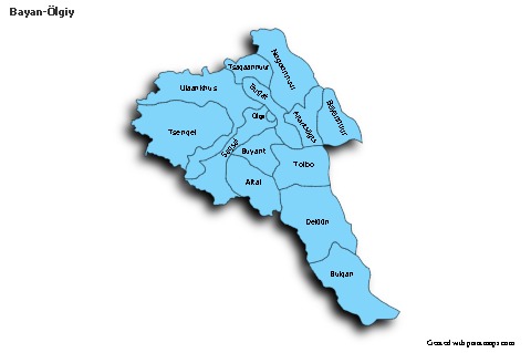 Sample Maps for Bayan-Ölgiy (blue,shadowy)