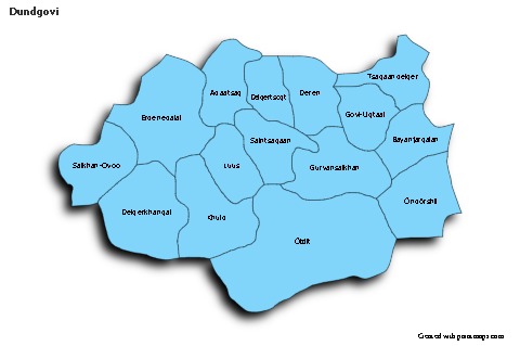 Sample Maps for Dundgovi (blue,shadowy)