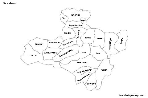 Sample Maps for Dzavhan (black-white)