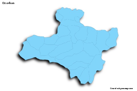 Sample Maps for Dzavhan (blue,outline,shadowy)