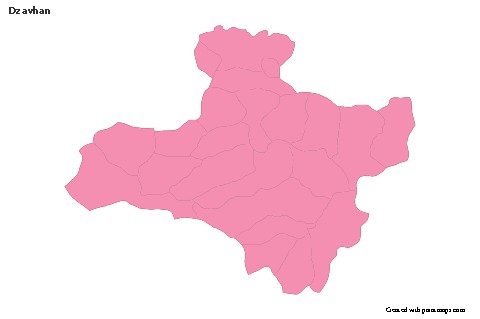 Sample Maps for Dzavhan (pink,outline)