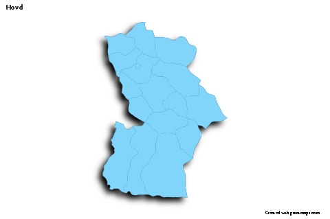 Sample Maps for Hovd (blue,outline,shadowy)