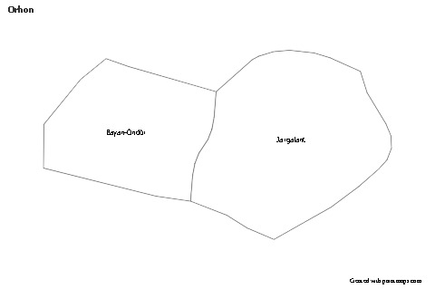 Sample Maps for Orhon (black-white)