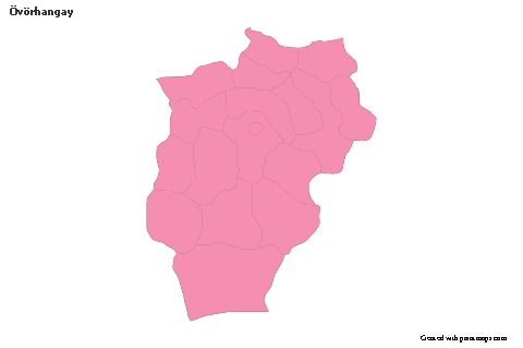 Sample Maps for Övörhangay (pink,outline)