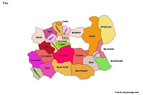 Sample Maps for Töv (colored)