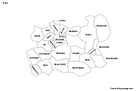 Sample Maps for Töv (black-white)