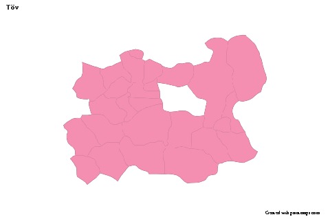 Sample Maps for Töv (pink,outline)