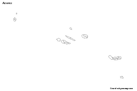 Sample Maps for Azores (black-white)