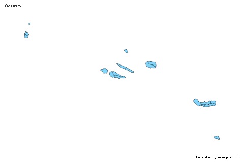 Sample Maps for Azores (blue)