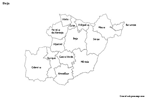 Sample Maps for Beja (black-white)