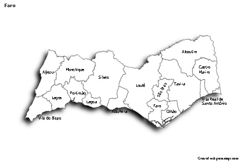 Sample Maps for Faro (black-white,shadowy)