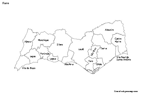 Sample Maps for Faro (black-white)