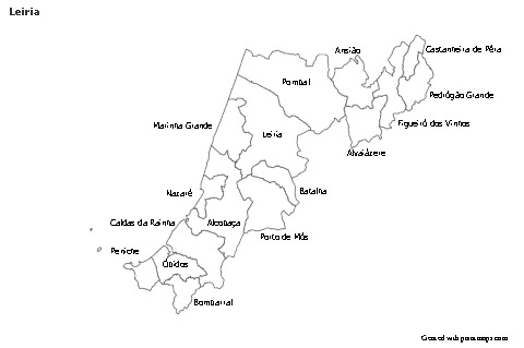 Sample Maps for Leiria (black-white)