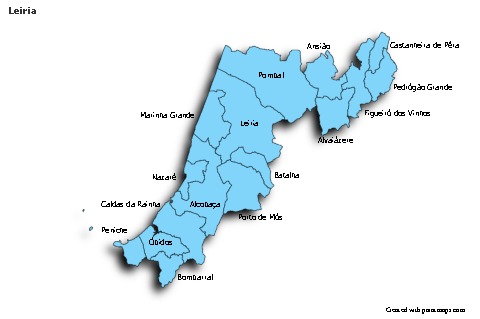 Sample Maps for Leiria (blue,shadowy)