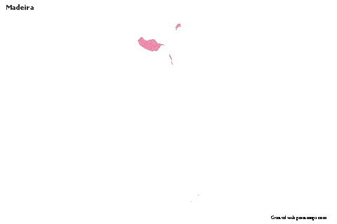 Sample Maps for Madeira (pink,outline)