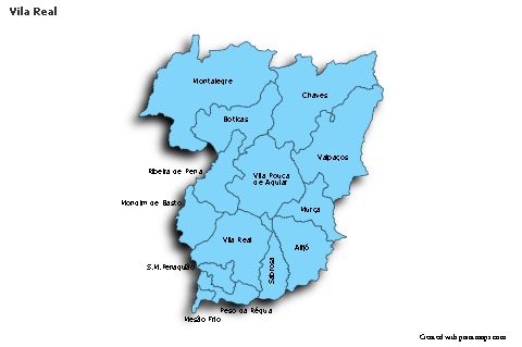 Sample Maps for Vila Real (blue,shadowy)