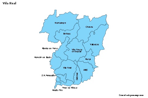 Sample Maps for Vila Real (blue)