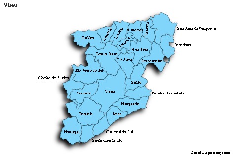 Sample Maps for Viseu (blue,shadowy)