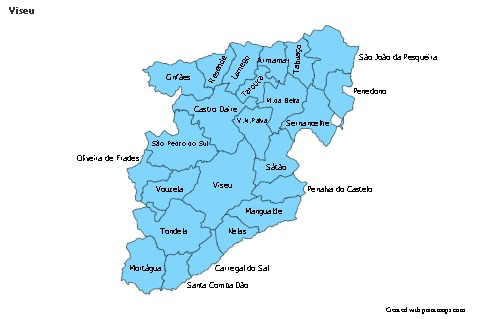 Sample Maps for Viseu (blue)