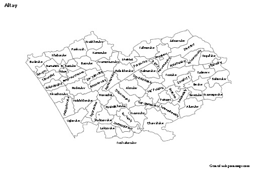 Sample Maps for Altay (black-white)