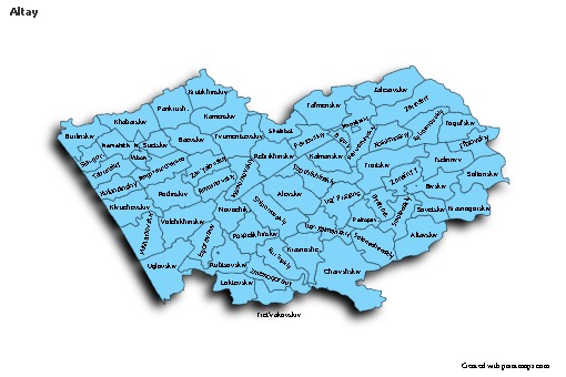 Sample Maps for Altay (blue,shadowy)