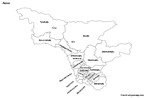Sample Maps for Amur (black-white)