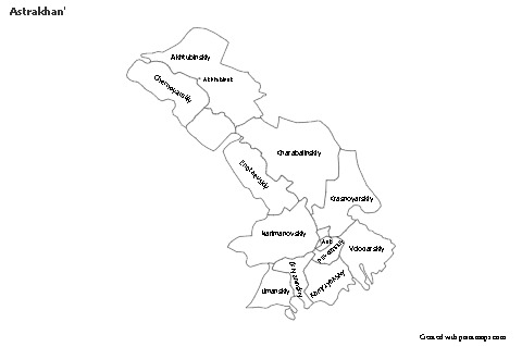 Sample Maps for Astrakhan' (black-white)