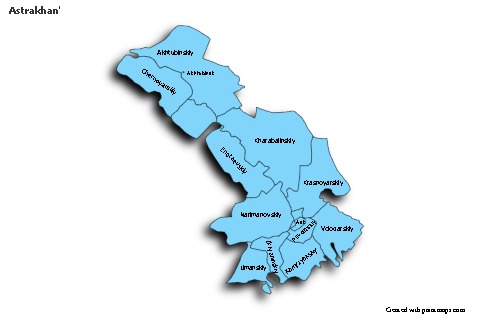 Sample Maps for Astrakhan' (blue,shadowy)