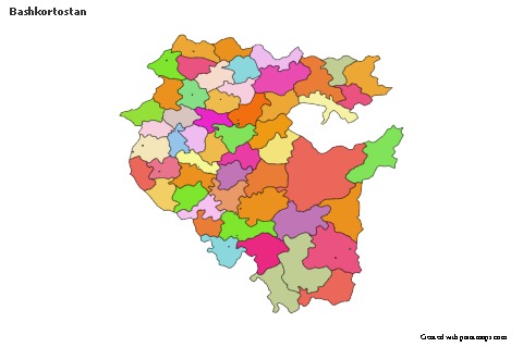 Sample Maps for Bashkortostan (colored)