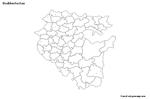 Sample Maps for Bashkortostan (black-white)
