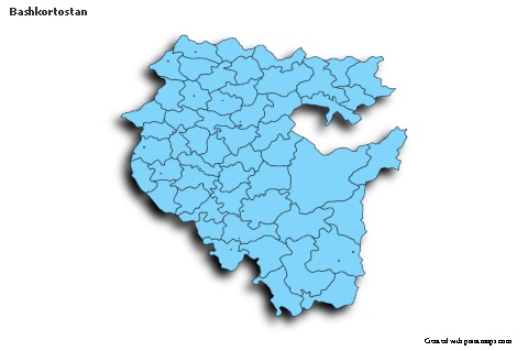 Sample Maps for Bashkortostan (blue,shadowy)