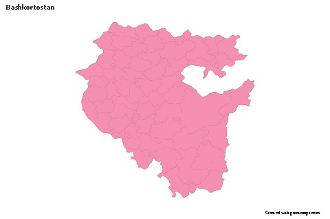 Sample Maps for Bashkortostan (pink,outline)