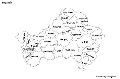 Sample Maps for Bryansk (black-white)