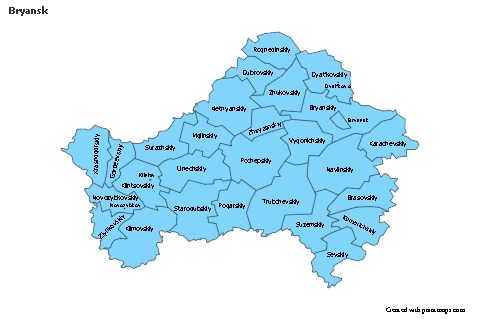 Sample Maps for Bryansk (blue)