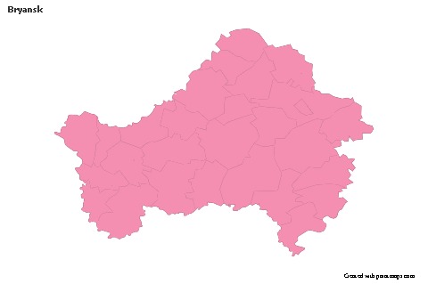 Sample Maps for Bryansk (pink,outline)