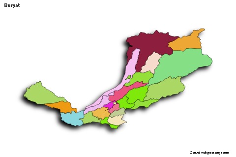 Sample Maps for Buryat (colored,shadowy)